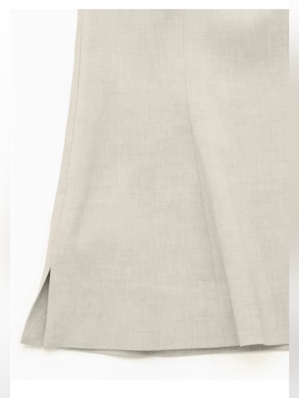 COS Linen Bustier Strapless Top US 10 in Stone - Picture 4 of 7